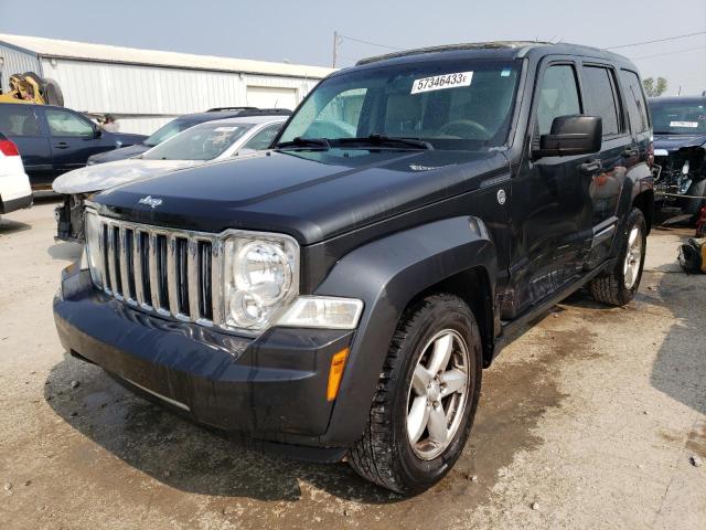 1J4PN5GK9AW131389 - 2010 JEEP LIBERTY LIMITED CHARCOAL photo 1