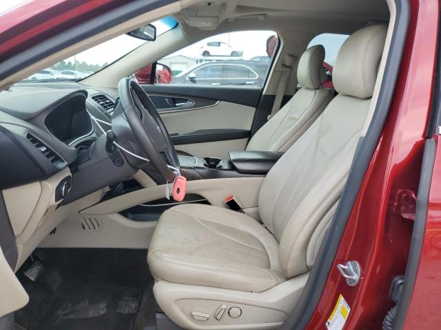 2LMTJ6LR2GBL53386 - 2016 LINCOLN MKX RESERVE ბურგუნდია ფოტო 7