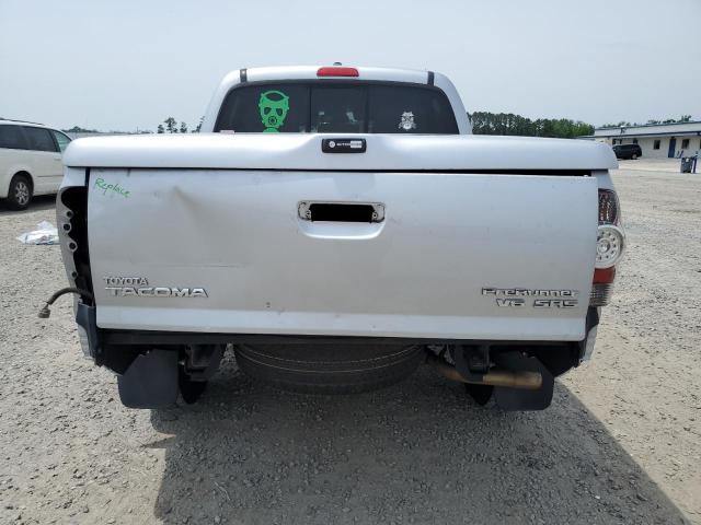 3TMJU4GN1BM121508 - 2011 TOYOTA TACOMA DOUBLE CAB PRERUNNER SILVER photo 6