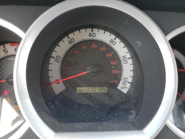 3TMJU4GN1BM121508 - 2011 TOYOTA TACOMA DOUBLE CAB PRERUNNER SILVER photo 9