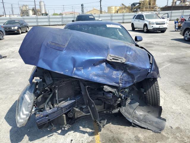 1FA6P8TH8L5103962 - 2020 FORD MUSTANG BLUE photo 5