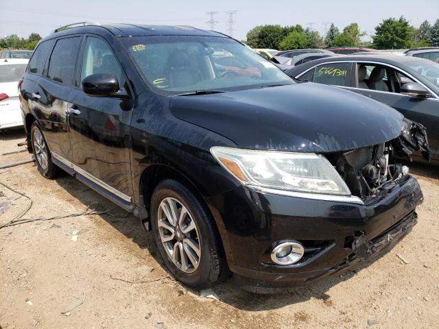 5N1AR2MM2DC659703 - 2013 NISSAN PATHFINDER S BLACK photo 4