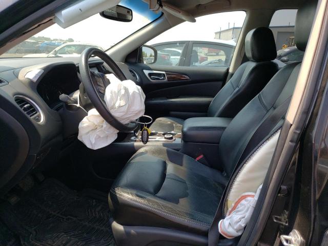 5N1AR2MM2DC659703 - 2013 NISSAN PATHFINDER S BLACK photo 7