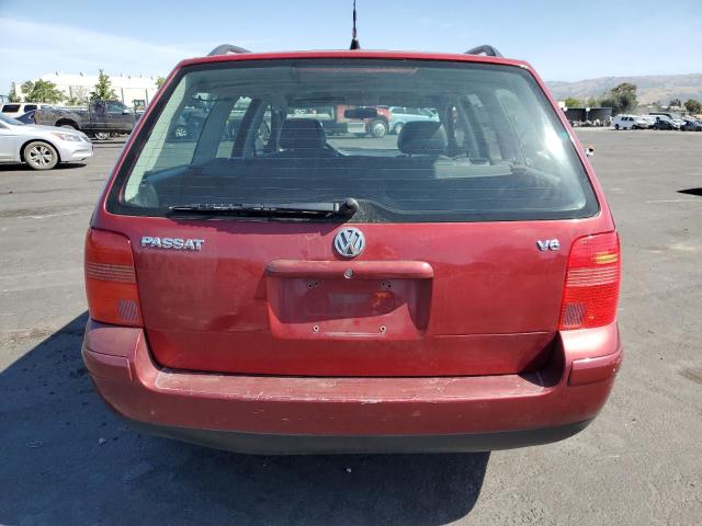 WVWJH63B61E002904 - 2001 VOLKSWAGEN PASSAT GLX Bordo foto 6