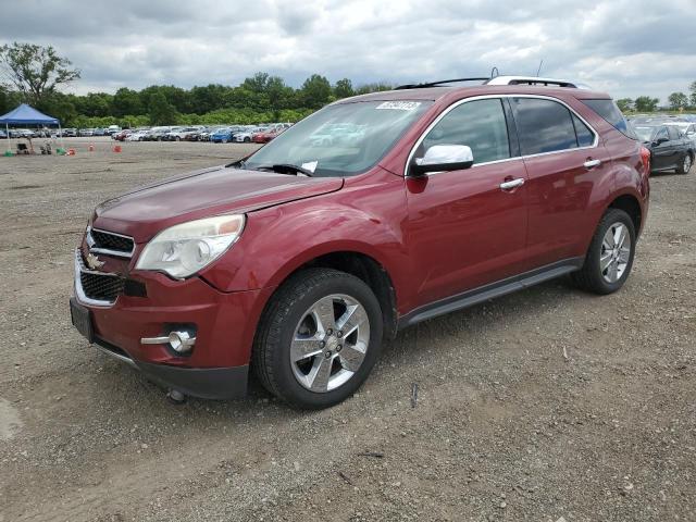 2GNFLGEK9C6295820 - 2012 CHEVROLET EQUINOX LTZ RED photo 1