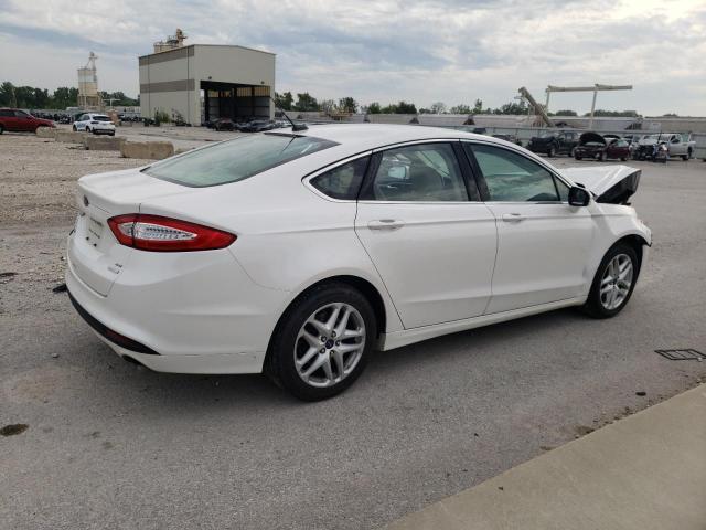 3FA6P0HD1ER254312 - 2014 FORD FUSION SE WHITE photo 3