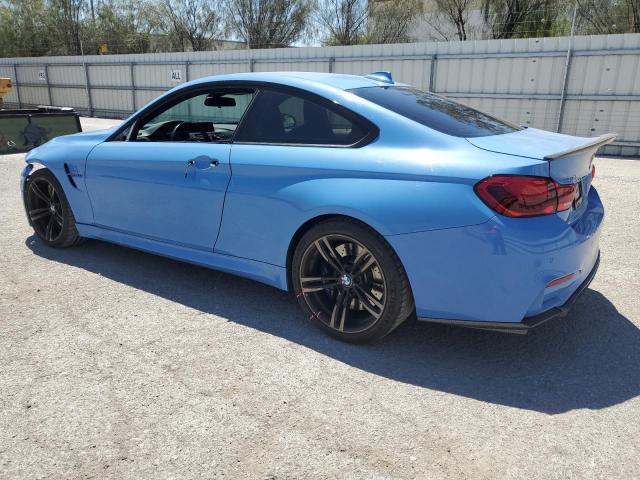 WBS3R9C54FK334004 - 2015 BMW M4 BLUE photo 2