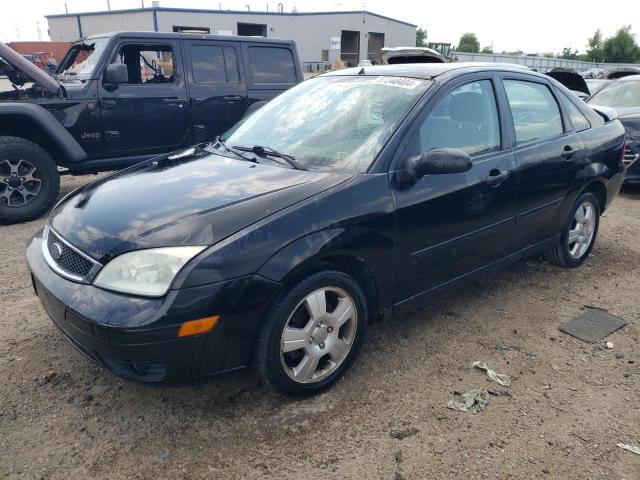 1FAHP34N27W261925 - 2007 FORD FOCUS ZX4 BLACK photo 1