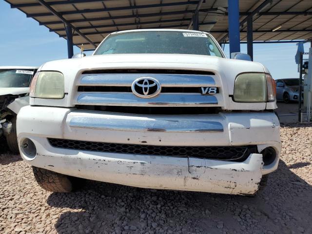 5TBRT34104S451363 - 2004 TOYOTA TUNDRA ACCESS CAB SR5 WHITE photo 5