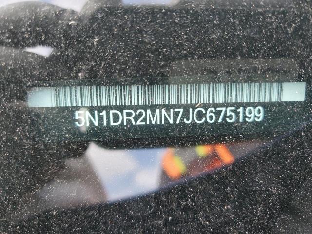 5N1DR2MN7JC675199 - 2018 NISSAN PATHFINDER S 蓝色 照片 13
