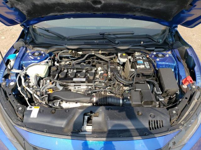 19XFC1F39KE010173 - 2019 HONDA CIVIC EX BLUE photo 11