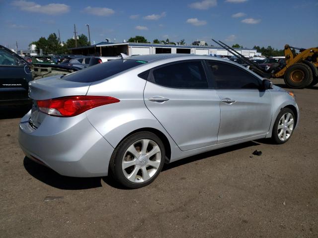 5NPDH4AE1BH052917 - 2011 HYUNDAI ELANTRA GLS SILVER photo 3