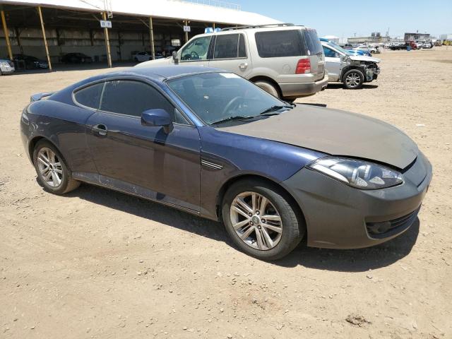 KMHHM66D98U278349 - 2008 HYUNDAI TIBURON GS BLACK photo 4