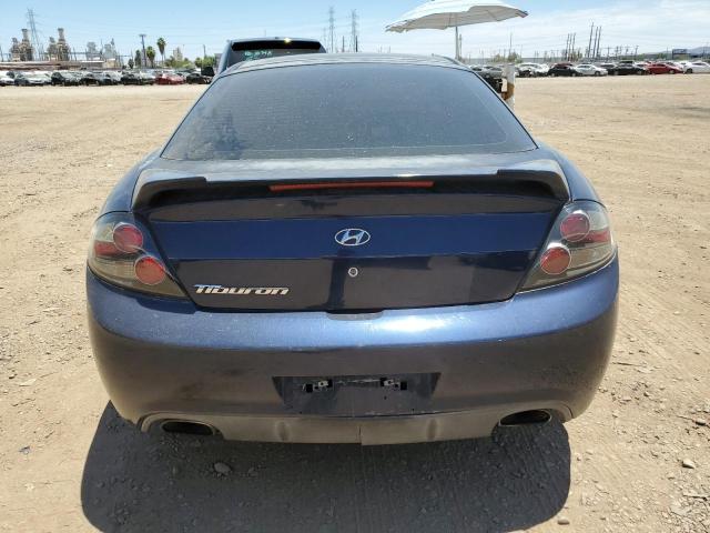 KMHHM66D98U278349 - 2008 HYUNDAI TIBURON GS BLACK photo 6