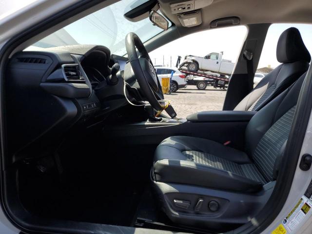 4T1G11AK0PU114418 - 2023 TOYOTA CAMRY SE NIGHT SHADE WHITE photo 7