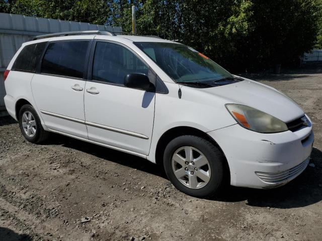 5TDZA23C45S385461 - 2005 TOYOTA SIENNA CE WHITE photo 4