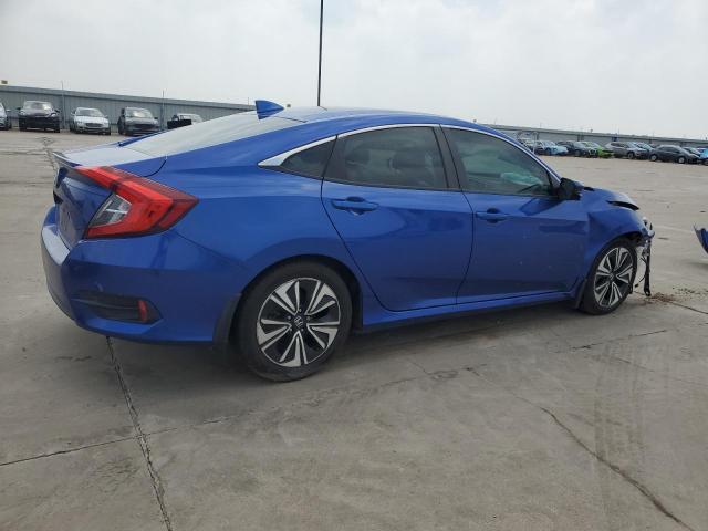 19XFC1F72HE009491 - 2017 HONDA CIVIC EXL ლურჯი ფოტო 3
