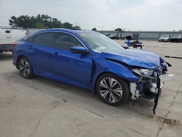 19XFC1F72HE009491 - 2017 HONDA CIVIC EXL ლურჯი ფოტო 4