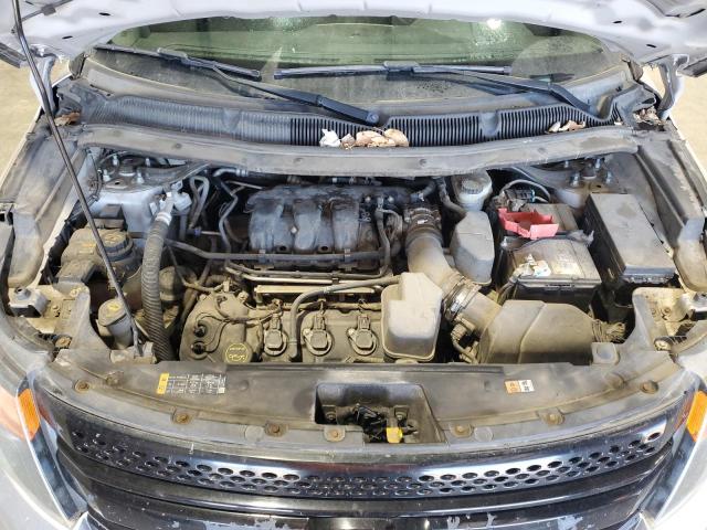 1FM5K8AR4FGC67813 - 2015 FORD EXPLORER POLICE INTERCEPTOR Արծաթագույն լուսանկար 12