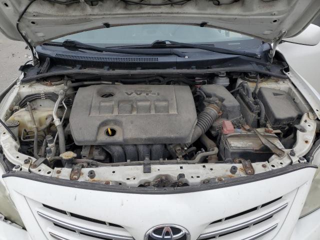 5YFBU4EE1DP205511 - 2013 TOYOTA COROLLA BASE Սպիտակ լուսանկար 11