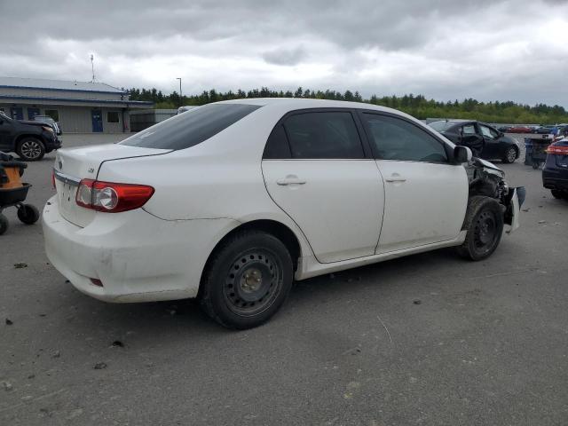 5YFBU4EE1DP205511 - 2013 TOYOTA COROLLA BASE Սպիտակ լուսանկար 3
