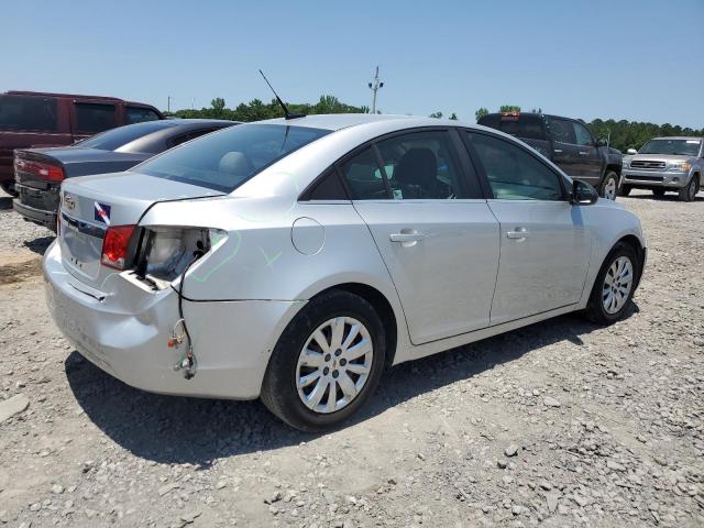 1G1PC5SH0B7124276 - 2011 CHEVROLET CRUZE LS Argent photo 3