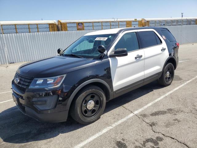 1FM5K8AR0KGB23573 - 2019 FORD EXPLORER POLICE INTERCEPTOR İki rəngli foto 1