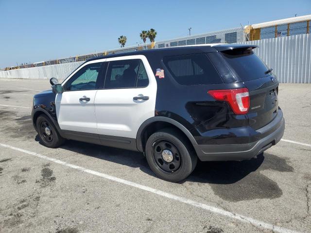 1FM5K8AR0KGB23573 - 2019 FORD EXPLORER POLICE INTERCEPTOR İki rəngli foto 2