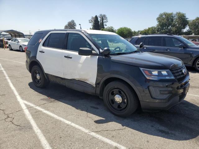 1FM5K8AR0KGB23573 - 2019 FORD EXPLORER POLICE INTERCEPTOR İki rəngli foto 4
