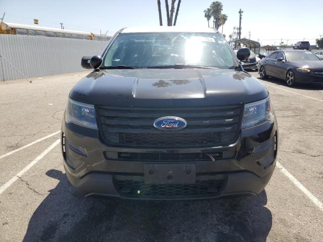 1FM5K8AR0KGB23573 - 2019 FORD EXPLORER POLICE INTERCEPTOR İki rəngli foto 5