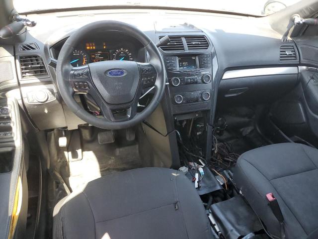 1FM5K8AR0KGB23573 - 2019 FORD EXPLORER POLICE INTERCEPTOR İki rəngli foto 8