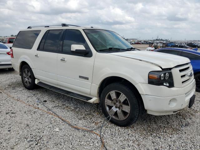 1FMFK19577LA99090 - 2007 FORD EXPEDITION EL LIMITED WHITE photo 4