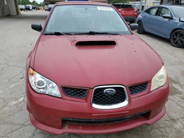 JF1GD75657G511087 - 2007 SUBARU IMPREZA WRX TR RED photo 5