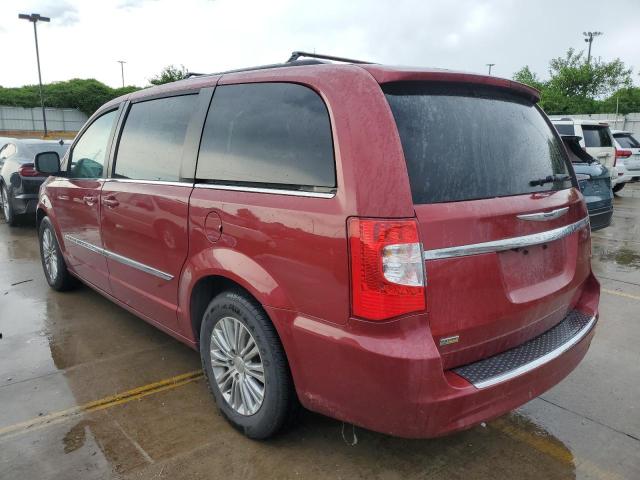 2C4RC1CG4DR664293 - 2013 CHRYSLER TOWN & COU TOURING L BURGUNDY photo 2