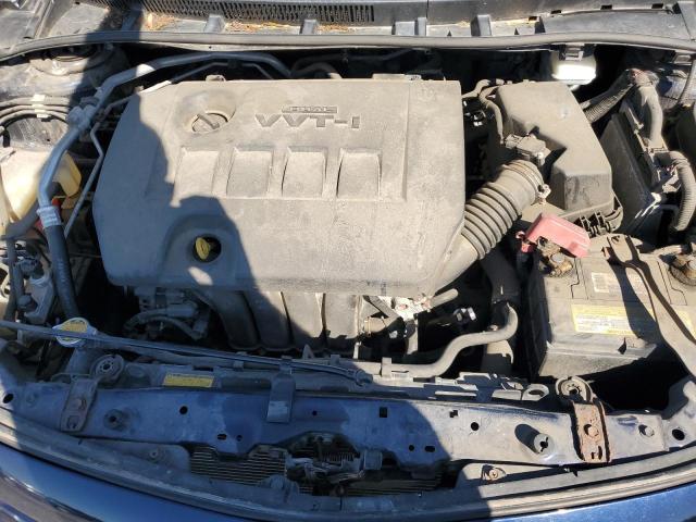 5YFBU4EE5CP058253 - 2012 TOYOTA COROLLA BASE Blau Foto 11