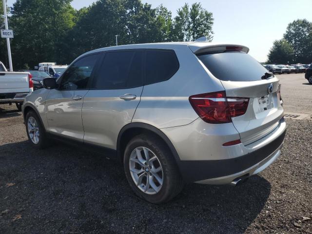 5UXWX7C5XCL736628 - 2012 BMW X3 XDRIVE35I SILVER photo 2