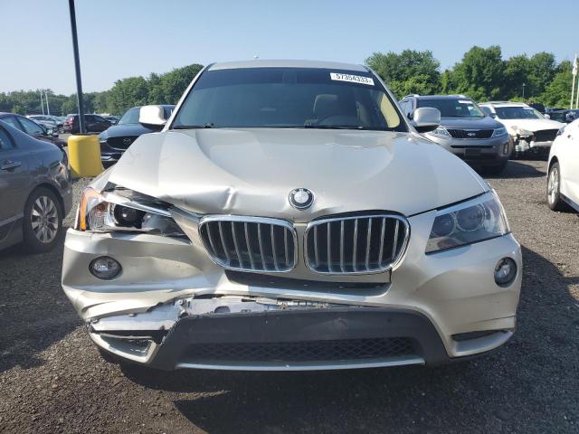 5UXWX7C5XCL736628 - 2012 BMW X3 XDRIVE35I SILVER photo 5