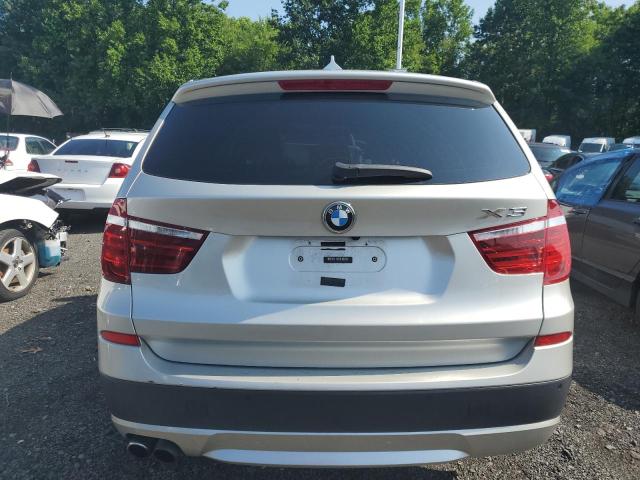 5UXWX7C5XCL736628 - 2012 BMW X3 XDRIVE35I SILVER photo 6