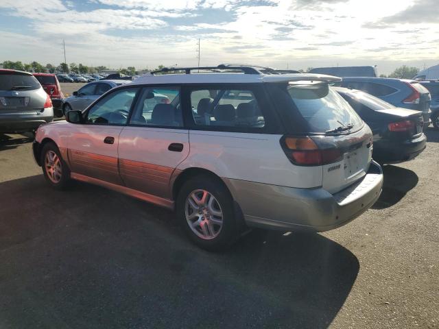4S3BH675617660235 - 2001 SUBARU LEGACY OUTBACK AWP 白色 照片 2