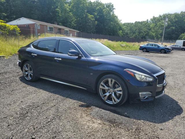 JN1BY1PR0JM370406 - 2018 INFINITI Q70L 3.7 LUXE BLUE photo 4