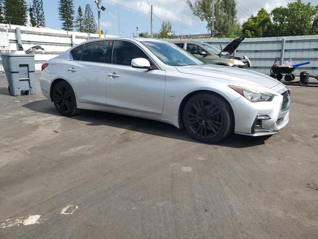 JN1EV7AP9JM355161 - 2018 INFINITI Q50 LUXE 银色 照片 4