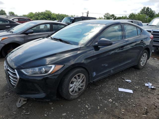 5NPD74LF8JH257268 - 2018 HYUNDAI ELANTRA SE BLACK photo 1