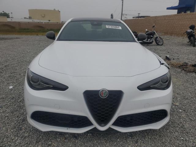 ZARFAMBN4P7666812 - 2023 ALFA ROMEO GIULIA TI WHITE photo 5