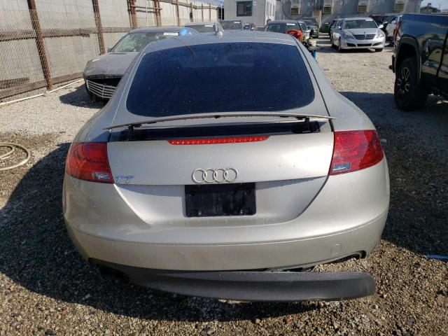 TRUAF38J581035792 - 2008 AUDI TT 2.0T SILVER photo 6