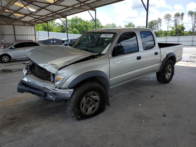 5TEGN92N44Z409878 - 2004 TOYOTA TACOMA DOUBLE CAB PRERUNNER SILVER photo 1