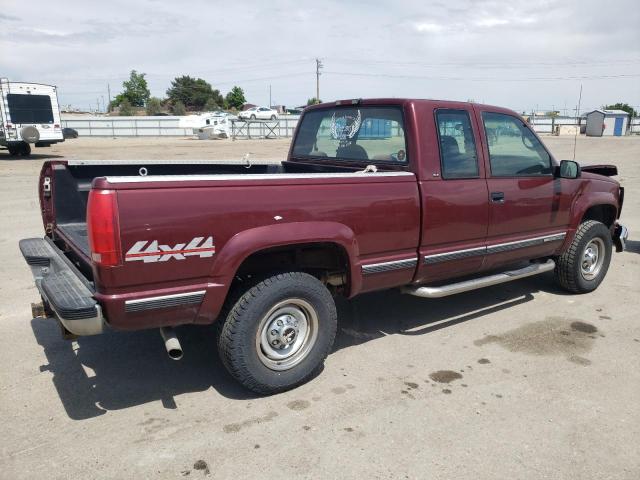 1GTGK29R8VE545802 - 1997 GMC SIERRA K2500 BURGUNDY photo 3