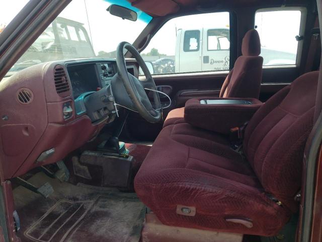 1GTGK29R8VE545802 - 1997 GMC SIERRA K2500 BURGUNDY photo 7