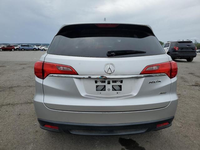5J8TB4H51EL012566 - 2014 ACURA RDX TECHNOLOGY SILVER photo 6