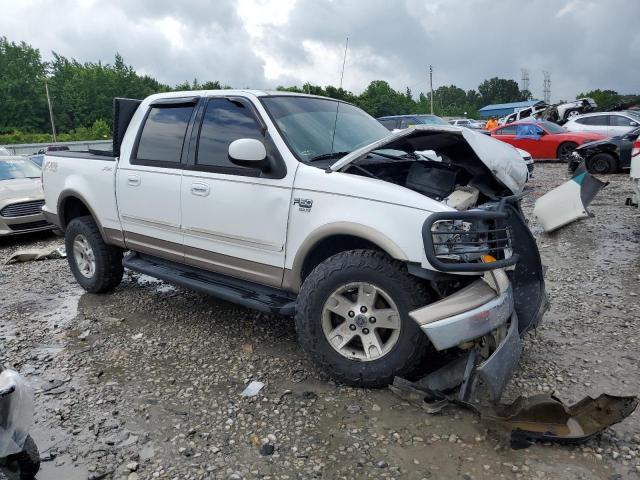 1FTRW08L23KB98433 - 2003 FORD F150 SUPERCREW WHITE photo 4