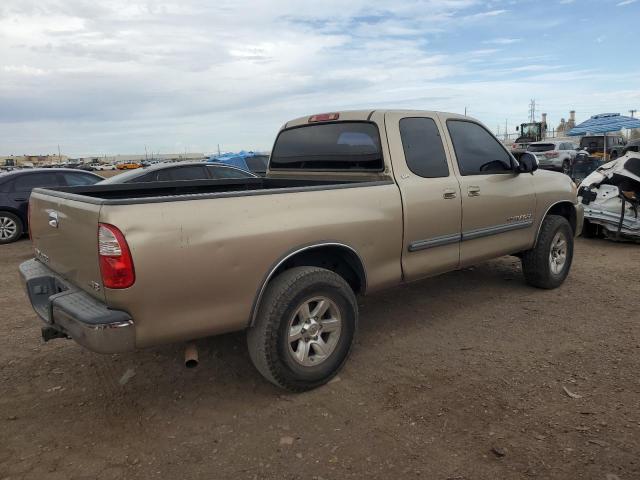 5TBRT34146S477001 - 2006 TOYOTA TUNDRA ACCESS CAB SR5 GOLD photo 3